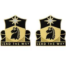 151st Cavalry Regiment Unit Crest (Lead the Way)
